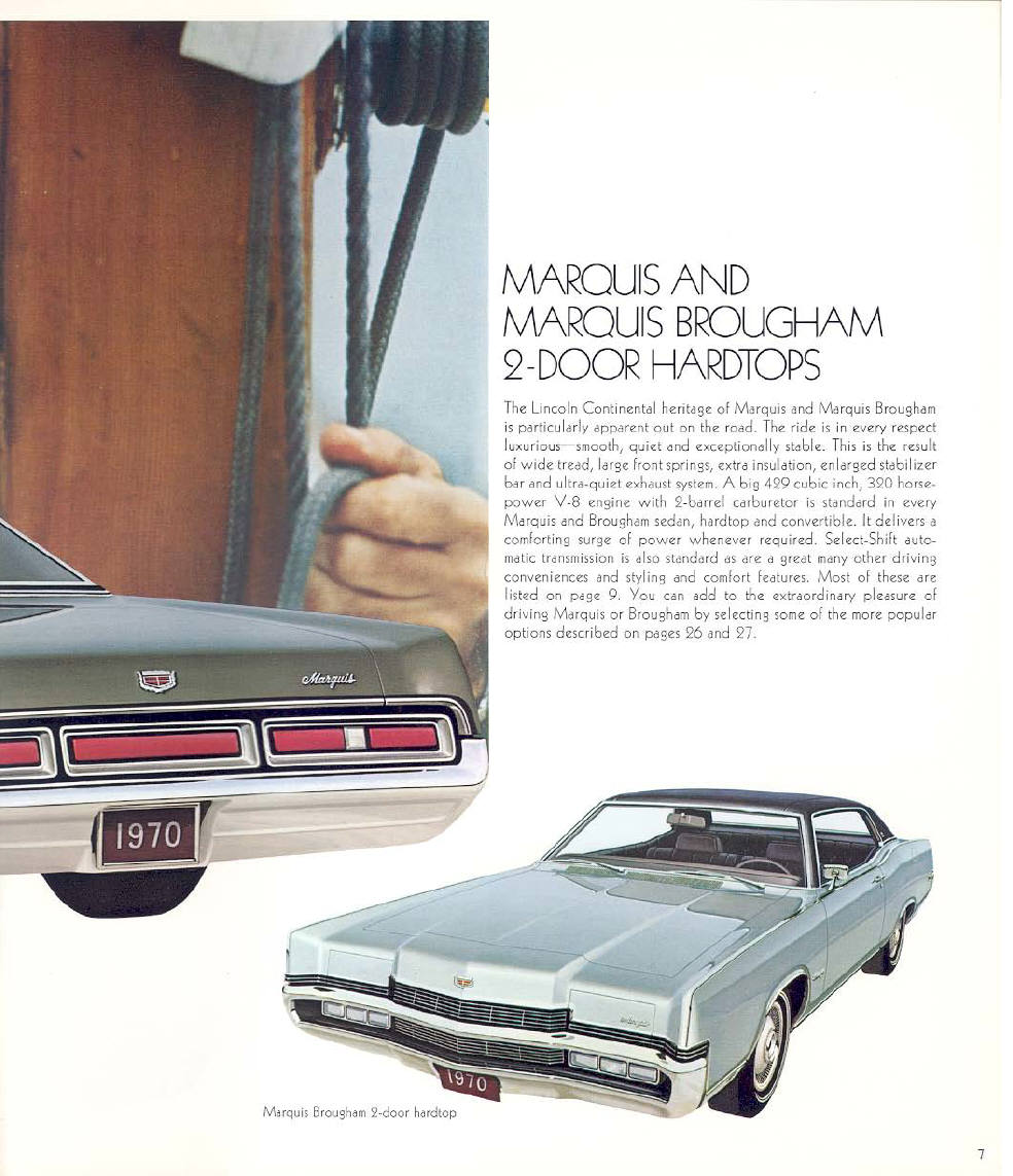 1970 Mercury Brochure Page 26
